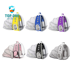 Top One Custom Logo Airline Aprobado para Cat Carrying Bag Comfort Air Mesh Fabric Mochila portátil para mascotas para entretenimiento deportivo - Product Image 6