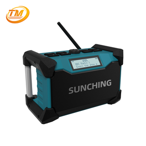 Radio Portátil Inalámbrica DAB/FM con Clasificación IP65, Compatible con Baterías <span class=keywords><strong>Makita</strong></span> de 18V, Sonido HD para Obras de Construcción - Product Image 2