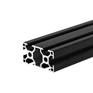 Chinese Factory European Standard Black 3060 T-Slot Aluminum Extruded Profile Industrial Aluminum Profile