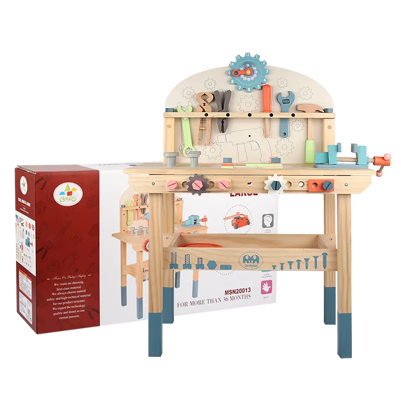 children early tool table kindergarten busy board interactive communication family educational tool wooden toys for boys