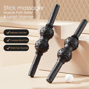 Masajeador de palo de acupuntura de mano con vibración eléctrica, Bola de masaje de espalda magnética fuerte, masajeador de dragado de meridianos corporales, novedad de <span class=keywords><strong>2025</strong></span> - Product Image 2