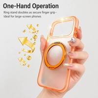 Coque de téléphone antichoc en TPE acrylique mat avec support magnétique, vierge imprimable par sublimation, fabrication OEM pour iPhone 16 Pro Max