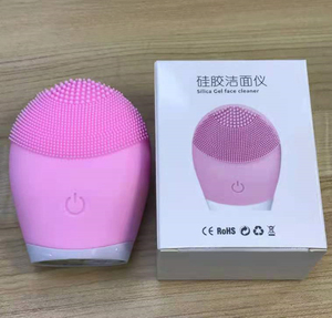 <span class=keywords><strong>Brosse</strong></span> Nettoyante <span class=keywords><strong>Visage</strong></span> Électrique en Silicone Personnalisable pour Soins Profonds <span class=keywords><strong>Vibrante</strong></span> pour Femmes - Product Image 6