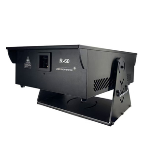 Super alta potencia a todo color efecto 3D impermeable IP65 60W RGB escáner láser luces al aire libre cielo proyector iluminación de escenario - Product Image 3