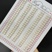 Perles de culture d'eau douce naturelles blanches plates de 3-4 mm, qualité AAAAAA, lustre brillant, vente en gros directe d'usine, fournitures de bijoux