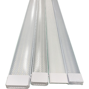 54W 60W 80W 100W alluminio <span class=keywords><strong>LED</strong></span> luce lineare di purificazione diffusore prismatico policarbonato coperchio stecca tubo IP33 valutato - Product Image 1