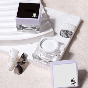 Saturé blanc noir sans essuyer <span class=keywords><strong>dessin</strong></span> peinture Gel UV Nail Art vernis <span class=keywords><strong>manucure</strong></span> 3D Relief colle frottant blanc peinture Gel ongles - Product Image 6