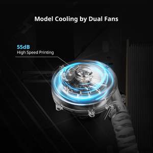 FLSUN T1 Pro Extrusor de Doble Engranaje Ultra Rápido de 1000 mm/s 300 ° Impresora 3D Delta Nueva con Boquilla C, Nivelación Automática de un Botón, Monitoreo por IA y Tecnología FDM - Product Image 4