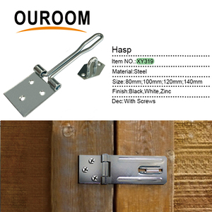 स्टेपल सेफ्टी हैप्स गेट डोर हैस्प लैच पैकलॉक क्लैस्प लॉक - Product Image 2