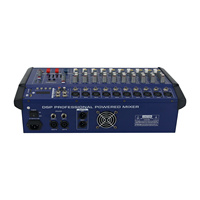 2000Watts 10 canaux mélangeur alimenté professionnel amplificateur de mixage amplificateur mélangeur audio