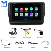 Autoradio multimédia vidéo pour Suzuki Swifi 2008, lecteur DVD de voiture, écran tactile, navigation GPS, Android 10.0