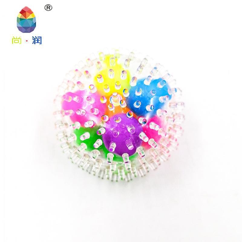 Bolas puntiagudas arcoíris de 6 cm (paquete de 20)
