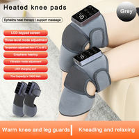 Masajeador de Rodilla Profesional con Terapia de Calor, Carga Inalámbrica, Batería de Larga Duración para Personas Mayores, Atletas, Soporte para la Recuperación Muscular