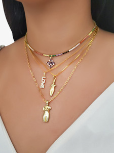 Mặt Dây Chuyền Hình Ung Thư Vú Cho Nữ Giới Ngực Quyến Rũ Bằng Thép Không Gỉ Mạ Vàng - Product Image 5