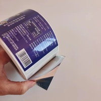 Étiquettes personnalisées à faible MOQ pour flacons de médicaments, étiquettes d'emballage pour flacons de médicaments