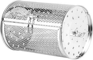 Cesta <span class=keywords><strong>de</strong></span> <span class=keywords><strong>asador</strong></span> <span class=keywords><strong>de</strong></span> acero inoxidable-Torre giratoria <span class=keywords><strong>de</strong></span> 360 ° Freidora <span class=keywords><strong>de</strong></span> aire Parrilla <span class=keywords><strong>Tambor</strong></span> Horno Tostador Resistente a la corrosión para barbacoa <span class=keywords><strong>de</strong></span> carbón - Product Image 2