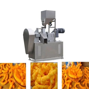 Chất lượng tốt đồ ăn nhẹ chiên thực phẩm Máy làm kurkure cheetos Snack thiết bị sản xuất - Product Image 3