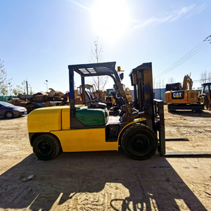 Reliable Used 5T <b>Forklift</b> with 600mm Load Center and 7280kg Operating Weight for Heavy Material Handling - Product Image 1