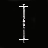 Connecteur de seringue à double tête spirale Luer Lock de haute qualité à alimentation directe, adaptateur de transfert de liquide étanche pour usage en laboratoire
