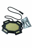 Lumina 8pcs Pure White Super Bright 324LED Projecteur LED sous châssis avec contrôleur via application, luminosité réglable, 56000lm 12V 60W