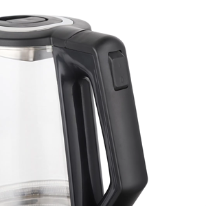 Liquidation d'usine Offre Spéciale 1.8L théière électrique en verre chauffant à haute efficacité pour la maison et l'extérieur - Product Image 5