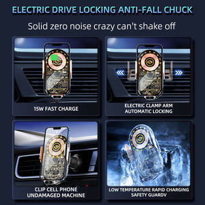 <span class=keywords><strong>Chargeur</strong></span> de téléphone 12v avec logo personnalisé Supports de téléphone de voiture pour Iphone Magsaf - Product Image 3