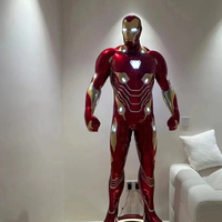 Estatua de Resina de Alta Calidad con Diseño Popular para Decoración de Exteriores, Estatuas de Marvel de Tamaño Real