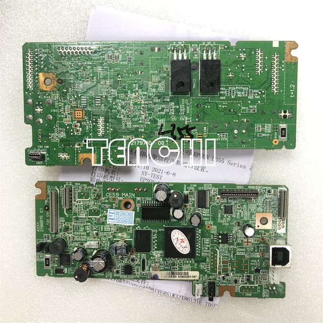Original 90% New Mainboard L355 Formatter Board for Epson L355 Inkjet Printer