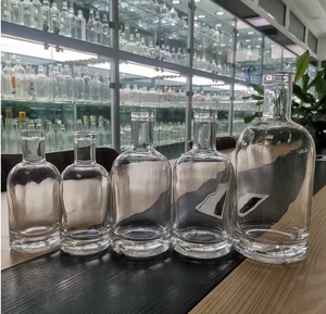Custom 50ml 100ml 200ml 375ml 500ml 750ml <strong>Fancy</strong> Empty Glass Liquor Bottle for Whiskey Bourbon <strong>Gin</strong> Liquor - Product Image 6