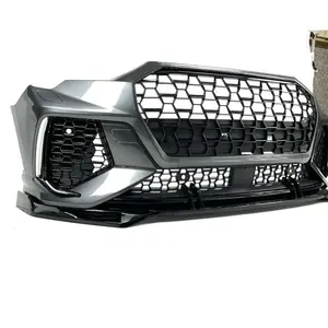 Kit carrosserie de haute qualité RSQ3 pour <span class=keywords><strong>Audi</strong></span> <span class=keywords><strong>Q3</strong></span> SQ3, pare-chocs avant avec calandre nid d'abeille, matériau PP ABS, 2016-2019 - Product Image 2