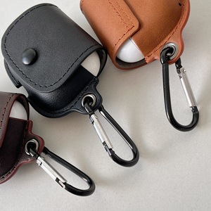 Estuche Protector para Auriculares a Prueba de Golpes para AirPods 2025 Pro 3, Estuche de Cuero Ejecutivo, Estuche para Auriculares Inalámbricos, Funda Protectora Estilo Mochila - Product Image 5