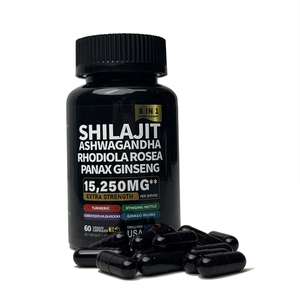 Hot bán OEM nhà sản xuất tự nhiên shilajit chiết xuất tất cả trong một bổ sung hỗ trợ logo nhãn tùy biến - Product Image 2