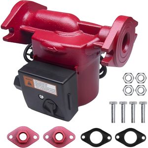 Pompe de circulation Alicatong 115V 1/25HP 3 vitesses, raccord à bride pour systèmes de chauffage - Product Image 5