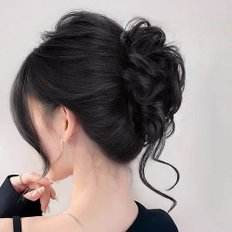 Collezione di barattoli per extension per capelli umani con onda nera naturale della sorella - Product Image 1