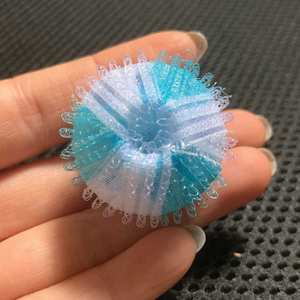 Boule <span class=keywords><strong>de</strong></span> séchage magique en <span class=keywords><strong>laine</strong></span> pour le linge, unique, mignonne, écologique, colorée, en plastique réutilisable, vente en gros - Product Image 2