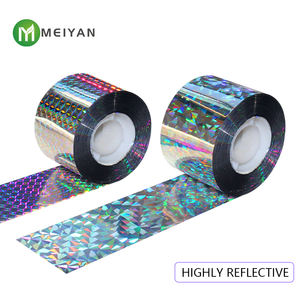 Pita pengusir burung Laser perak dua sisi penolak burung peliharaan perak pita penolak hewan peliharaan - Product Image 5