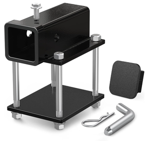 Adaptateur de récepteur d'attelage de pare-chocs boulonné RV 2 "récepteur 200Lbs pour supports de vélo de camping-car transporteurs de cargaison - Product Image 1