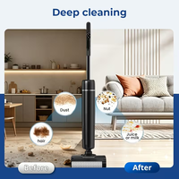 Aspirateur Balai Électrique Sans Fil Intelligent Tout-en-Un Multifonctionnel Pour Nettoyage Humide et Sec Domestique