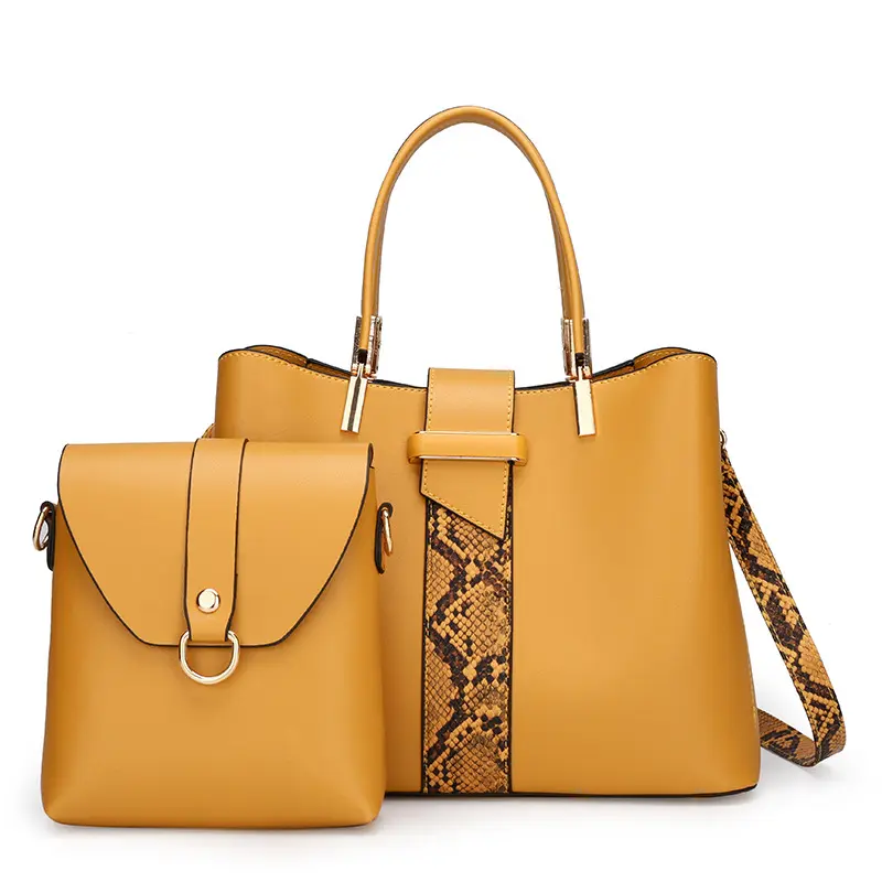 New Handbags Sets Custom Logo Designer Wallets Shoulder Bags Handbag Tote Pu Leather Luxury Bag Ladies Bag Set Online