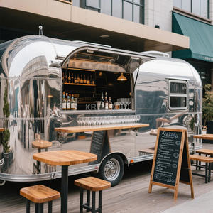 2025 Restaurant <b>Van</b> <b>For</b> <b>Sale</b> In Canada Ice Cream BBQ Food Truck Trailer - Product Image 3