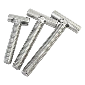 Vis à tête en T soudées en acier inoxydable 304 et acier au carbone, goujons cylindriques à tête cruciforme pour soudage de cadres et fixation de fentes - Product Image 2