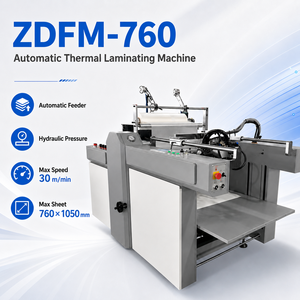 <span class=keywords><strong>ZDFM</strong></span>-760 76cm 30 Zoll Großformat Automatische Thermische Laminiermaschine mit Ölheizsystem - Product Image 1