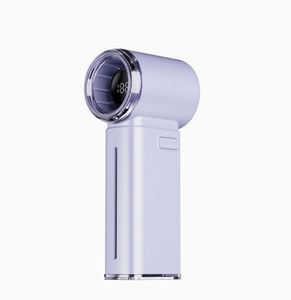 Stepless Speed Adjustment Turbo <b>Fan</b> Outdoor Portable Mini Handheld <b>Fan</b> USB Charging Smart Digital Display - Product Image 2
