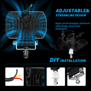 28 Wát độ sáng cao vuông LED làm việc ánh sáng off-road đèn tại chỗ cho jeep/Xe Tải/thuyền sửa đổi phụ trợ xe ánh sáng IP67 X3 X1 - Product Image 5