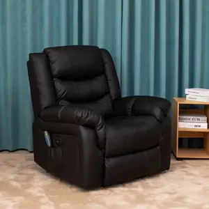 MEIMIN manuel Recliner sandalye deri kanepe masaj koltuğu ev