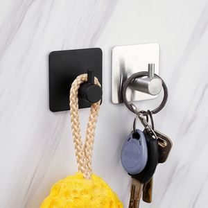 Heavy Duty Hangers <b>Hooks</b> Wall Organisation Strong Stainless Steel Home Use Door Coat Self <b>Adhesive</b> Wall <b>Hook</b> for Wall Hanging - Product Image 5