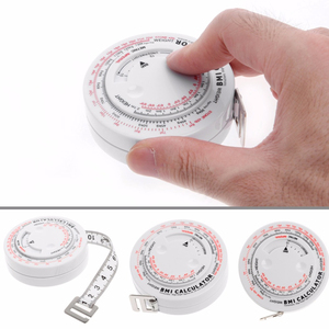 Cintas Métricas para Herramientas <span class=keywords><strong>de</strong></span> Ferretería, Cinta Métrica Retráctil con <span class=keywords><strong>Calculadora</strong></span> <span class=keywords><strong>de</strong></span> Índice <span class=keywords><strong>de</strong></span> <span class=keywords><strong>Masa</strong></span> <span class=keywords><strong>Corporal</strong></span> (IMC) para Dieta y Pérdida <span class=keywords><strong>de</strong></span> Peso - Product Image 4