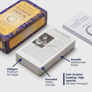 Juego de 78 Cartas del Tarot Originales Profesionales, Baraja Clásica Tradicional para Adivinación, Proveedor de Fábrica al por Mayor - Product Image 2