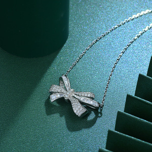 Fashion Designer 925 <b>Sterling</b> <b>Silver</b> Zircon Pendant <b>Necklace</b> Jewelry <b>Woman</b> butterfly <b>Necklaces</b> - Product Image 4