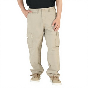 <b>Cargo</b> <b>Work</b> <b>Pants</b> Men Multi Pocket Utility Trousers Durable Cotton Workwear Casual Industrial Construction Outdoor <b>Pants</b> for Men - Product Image 4